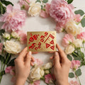 PURIM SAMEAH Laser Cut Greeting Card – Inspired by Traditional Jewish Paper Art