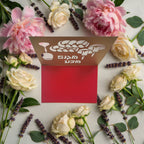 SHABBAT SHALOM Laser Cut Greeting Card – Jewish Sabbath Greeting Card, Judaica Gift, Hebrew Art Card