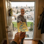 SHAVUOT Greeting Card – Jewish Holiday Laser Cut Card with Hebrew Blessing | Judaica Gift | Festival of Weeks Celebration